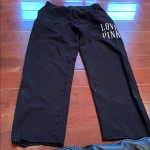 Victoria secret black sweat pants